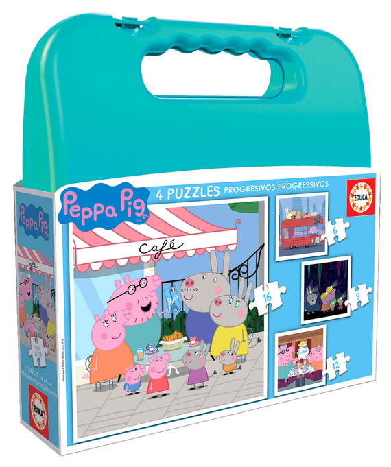 Puzzle El El El El Winka Peppa Walizka