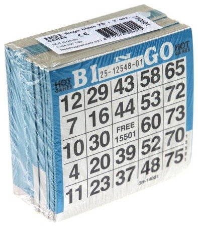 Bingo (akcesoria) - zestaw 20 bloczków (HG)