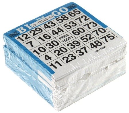 Bingo (akcesoria) - zestaw 20 bloczków (HG)