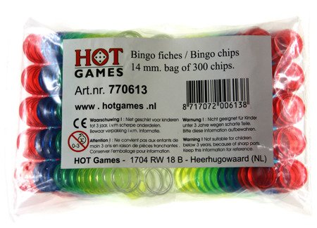 Bingo (akcesoria) - zestaw 300 żetonów (HG)