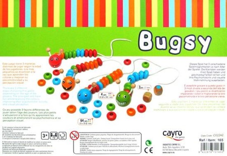 Bugsy - kolorowe robaczki (165 - Cayro)