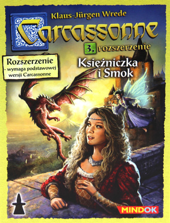 Carcassonne: 3. dodatek - Księżniczka i Smok (edycja polska)