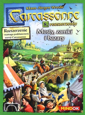 Carcassonne: 8. dodatek - Mosty, Zamki i Bazary (edycja polska)