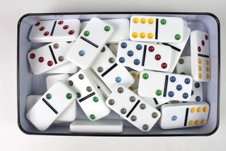 Domino 6-oczkowe w puszce (Tactic)