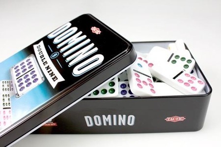 Domino 9-oczkowe w puszce (Tactic)