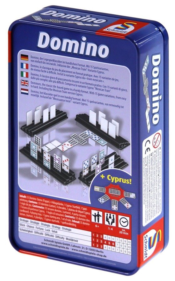 Domino (w metalowej puszce)