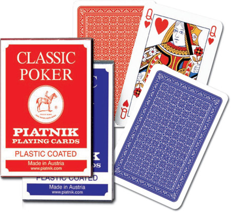 Karty 1321 Classic Poker blue