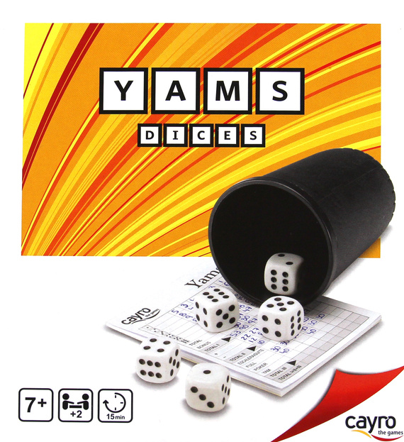 Kości oczkowe - zestaw do gry Yams (211 - Cayro)