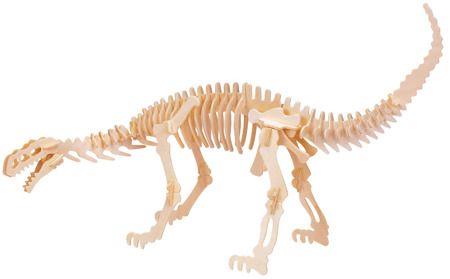 Łamigłówka drewniana Gepetto - Plateozaur (Plateosaurus)