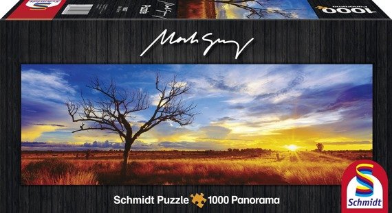 PQ Puzzle 1000 el. MARK GRAY Desert Oak/Australia (panorama)