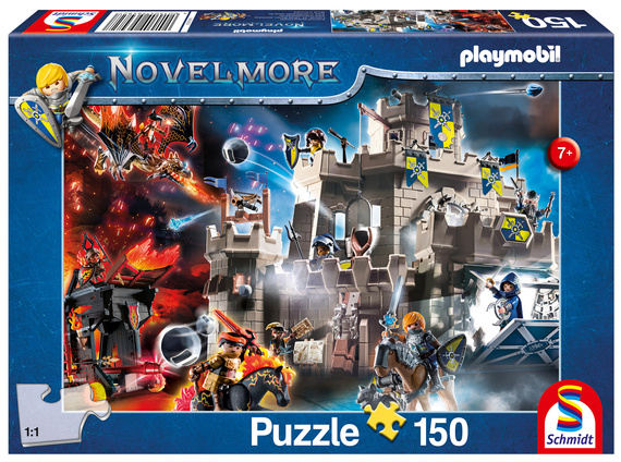 Puzzle 150 el. PLAYMOBIL Domek na drzewie + figurka