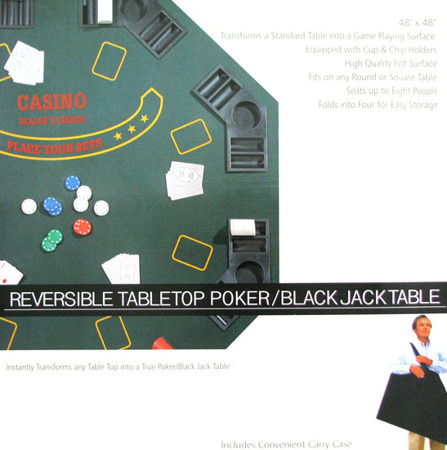 Składany blat stołu do pokera (HG)