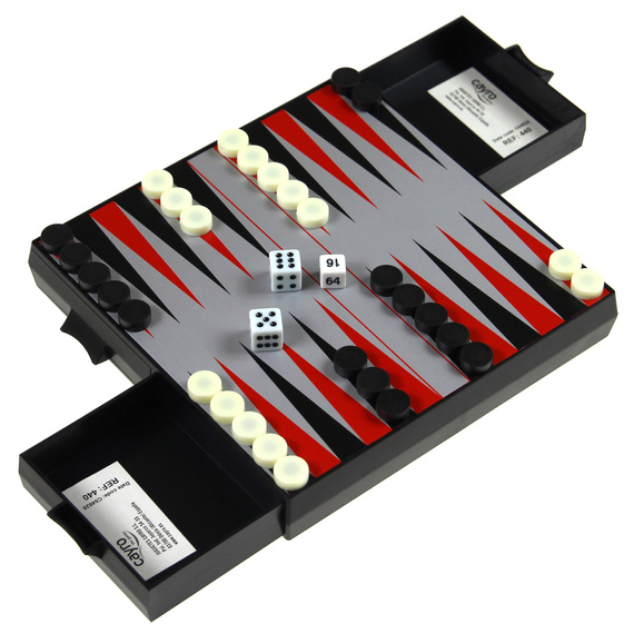 Szachy/Warcaby/Backgammon (wersja magnetyczna) (440 - Cayro)