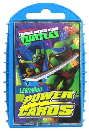 Turtles: Power Cards - Leonardo (niebieskie)