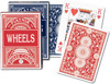Karty 1391 Wheels Poker red
