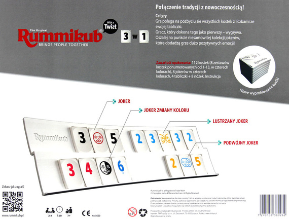 Rummikub 3w1