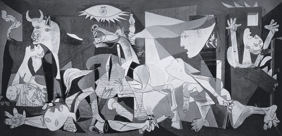 Puzzle 1000 el. Guernica, Pablo Picasso (miniatura / panorama)