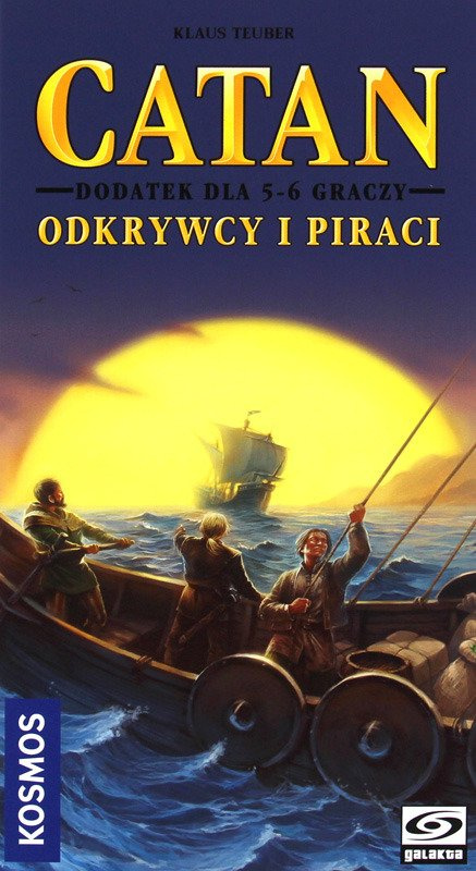 Catan: Odkrywcy i Piraci - dodatek dla 5/6 graczy