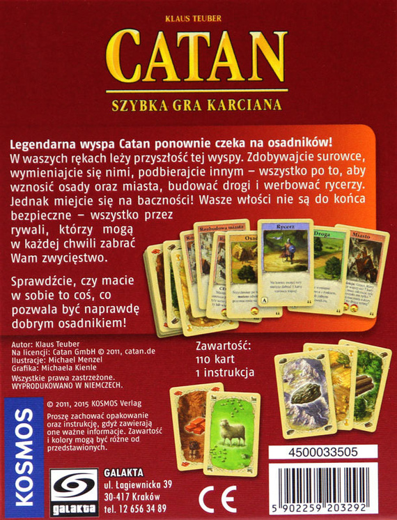 Catan: szybka gra karciana