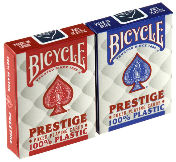 Karty Prestige (100% Plastik) (Bicycle)