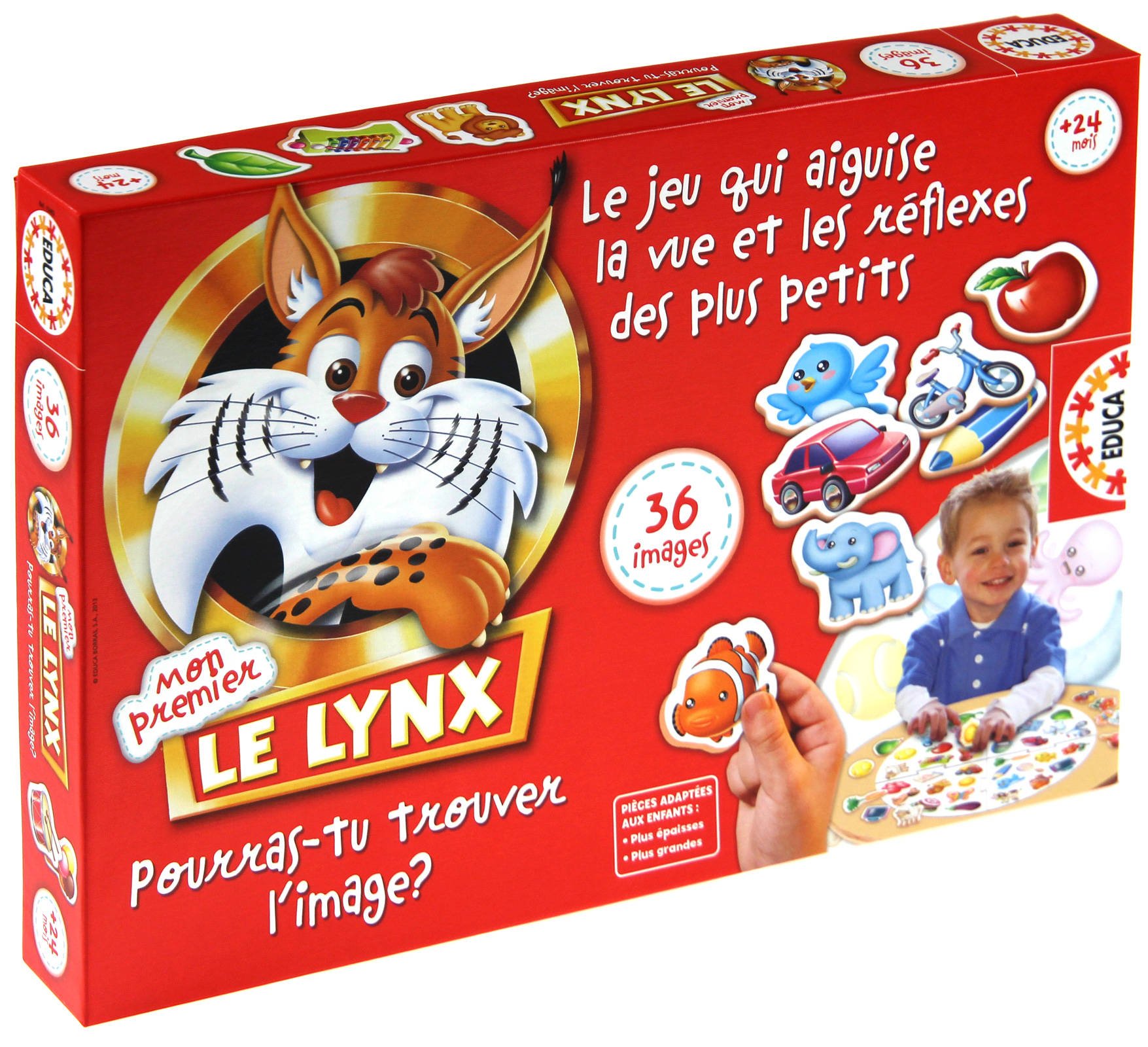 Lynx 36 - Mój pierwszy Ryś (gra dla dzieci), DYSTRYBUCJA \ Educa \ Gry