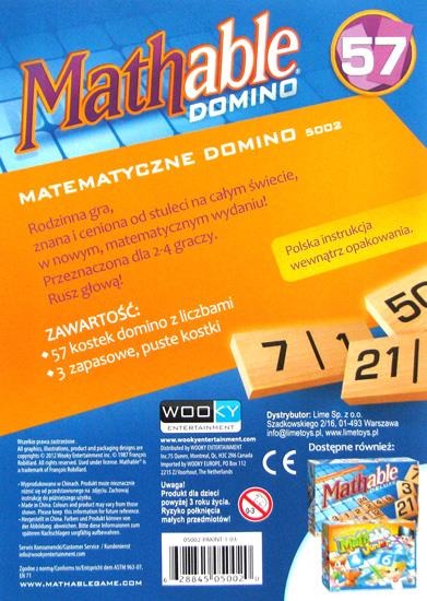 Dream With Board Games: Mathable - Domino - Wooky Entertainment