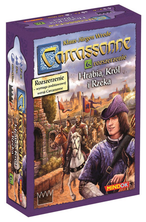 Carcassonne: 6. dodatek - Hrabia, Król i Rzeka (II edycja polska)