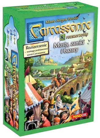 Carcassonne: 8. dodatek - Mosty, Zamki i Bazary (II edycja polska)