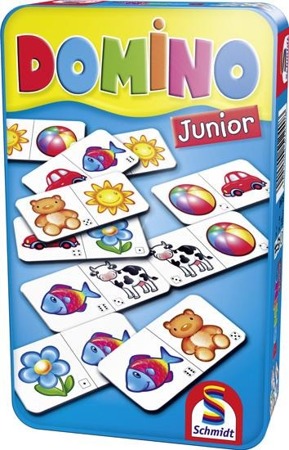 Domino Junior (w metalowej puszce)