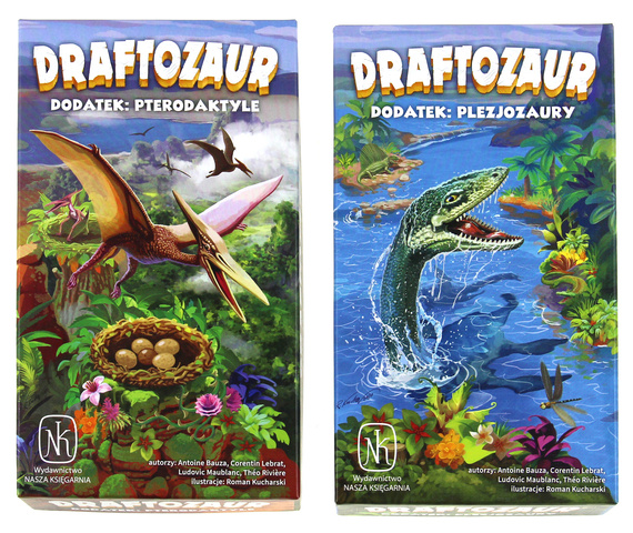 Draftozaur: Pterodaktyle / Plezjozaury