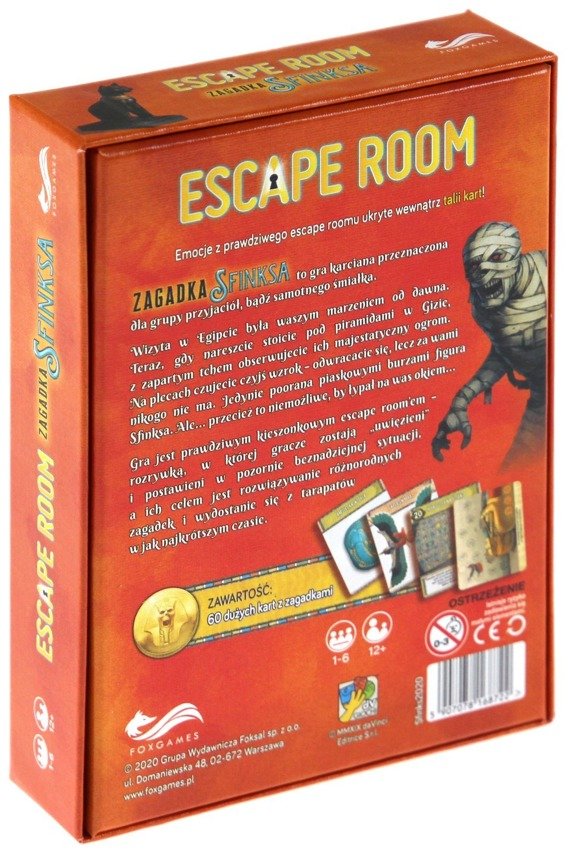 Escape Room: Zagadka Sfinksa