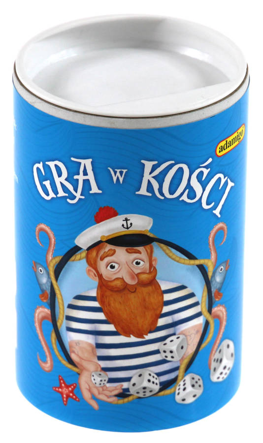 Gra w kości (niebieska)