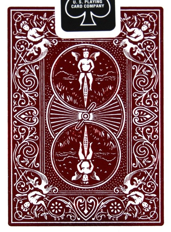 Karty Metalluxe (czerwone) (Bicycle)