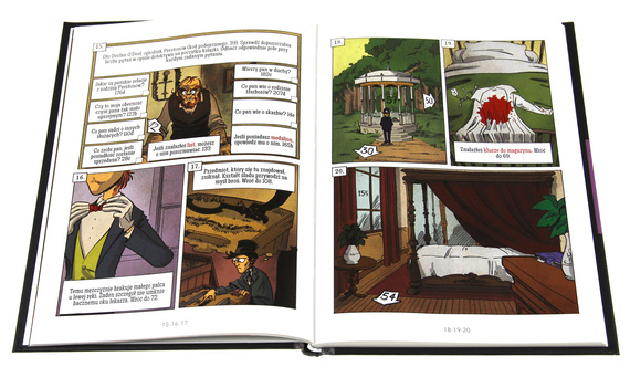 Komiks paragrafowy - Sherlock Holmes. Mistyczne śledztwo.