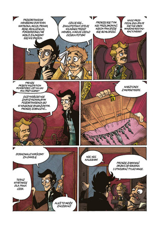 Komiks paragrafowy - Sherlock Holmes & Moriarty. Konfrontacja.