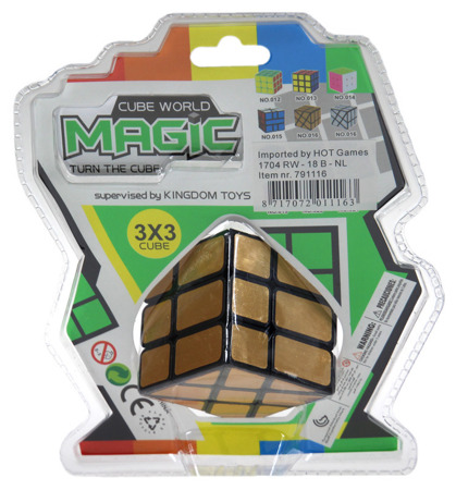 Kostka Magic Cube 6x9 (złota) (HG - 791116)