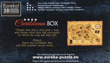 Łamigłówka ESCAPE BOX - Caribbean Secret - poziom 4/4
