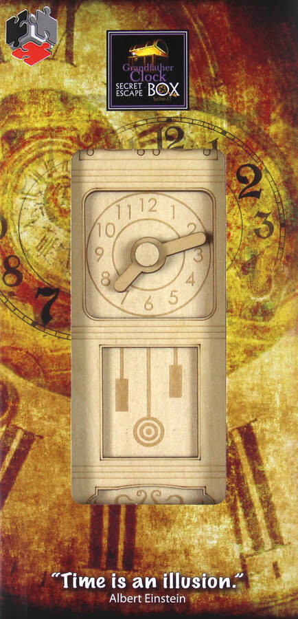 Łamigłówka ESCAPE BOX - Grandfather Clock Secret - poziom 4/4