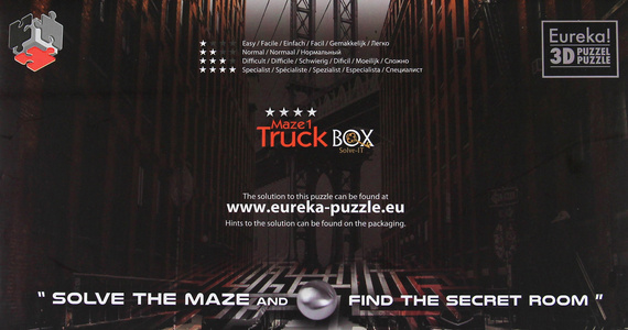 Łamigłówka ESCAPE BOX - Maze1 Truck Secret - poziom 4/4