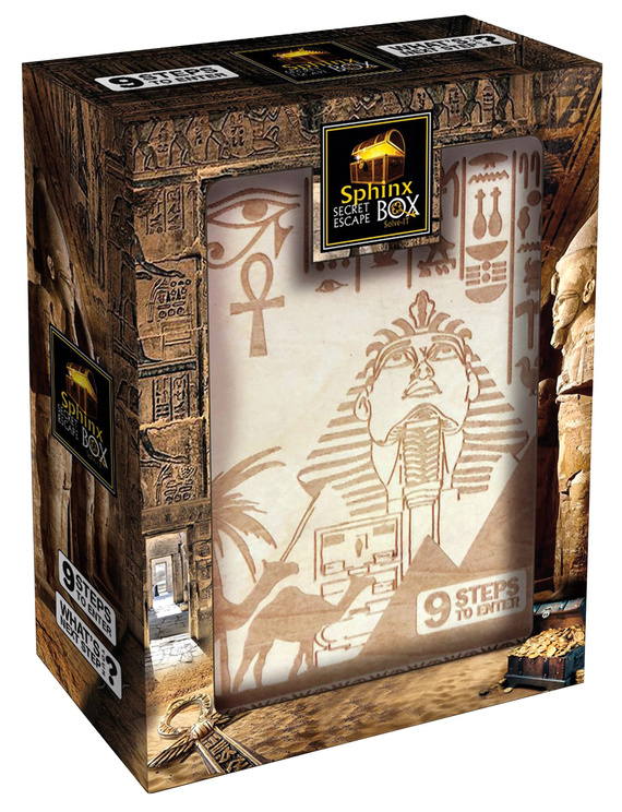 Łamigłówka ESCAPE BOX - Sphinx Secret - poziom 4/4