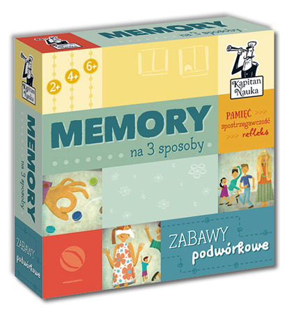 Memory na 3 sposoby - Zabawy podwórkowe