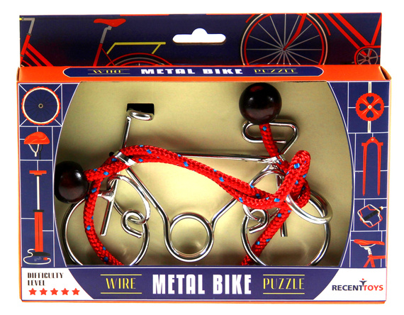 Metal Bike - łamigłówka Recent Toys - poziom 5/5