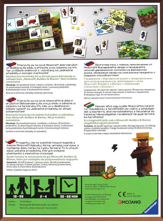 Minecraft: Budowniczowie i Biomy (dodatek Rynek Farmera)