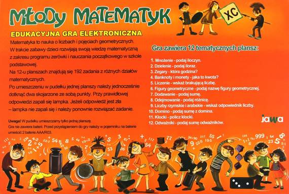 Młody matematyk - gra elektroniczna