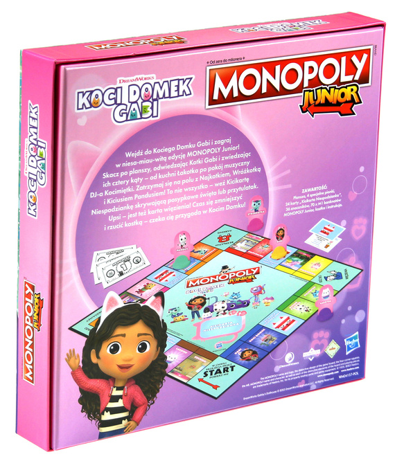 Monopoly Junior: Koci Domek Gabi