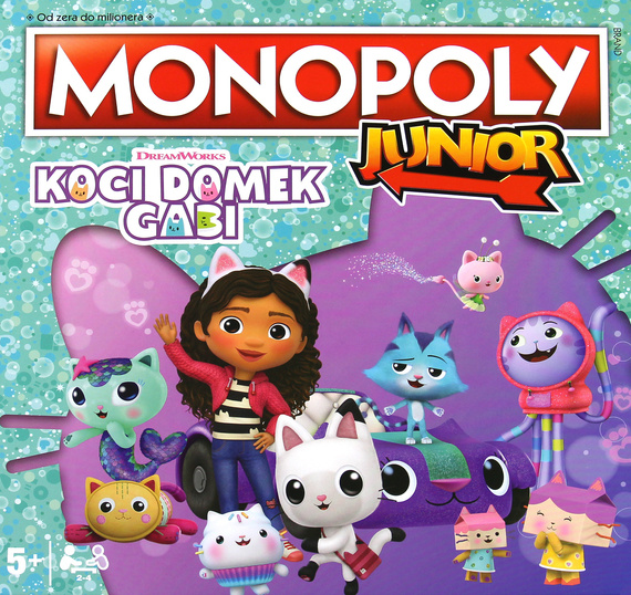 Monopoly Junior: Koci Domek Gabi