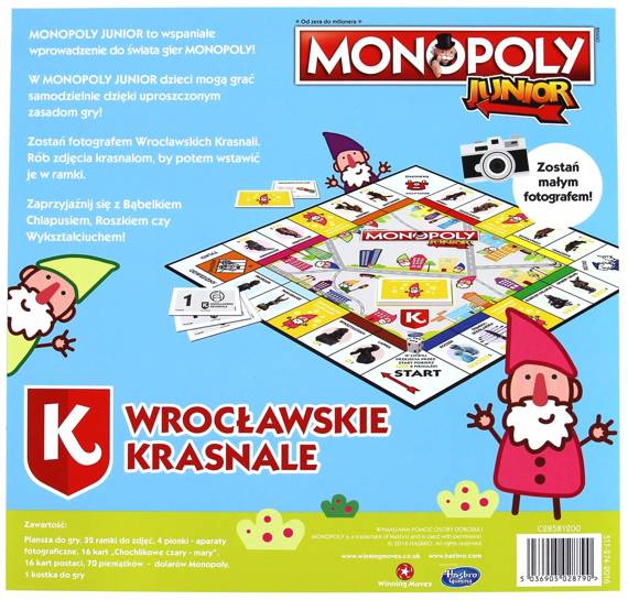 Monopoly Junior Wrocławskie Krasnale