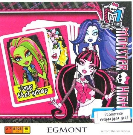 Monster High - gra karciana (56 kart)