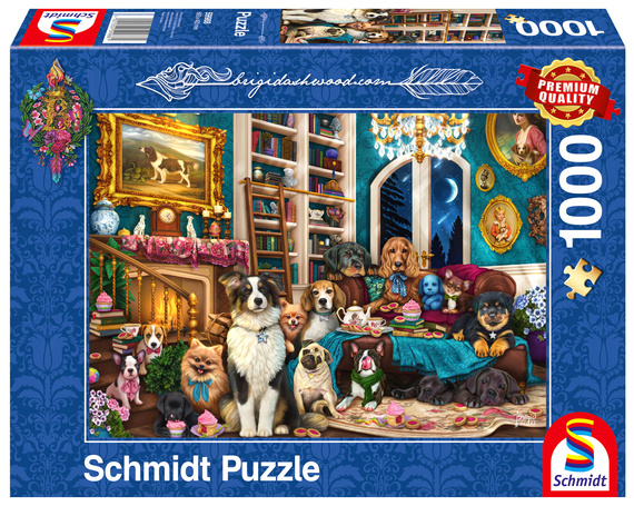 PQ Puzzle 1000 el. BRIGID ASHWOOD Spotkanie w domowej bibliotece