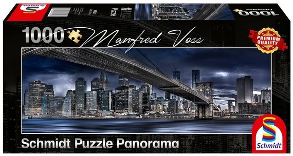 PQ Puzzle 1000 el. MANFRED VOSS Nowy Jork (panorama)